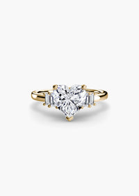 Baguette Accent Solitaire