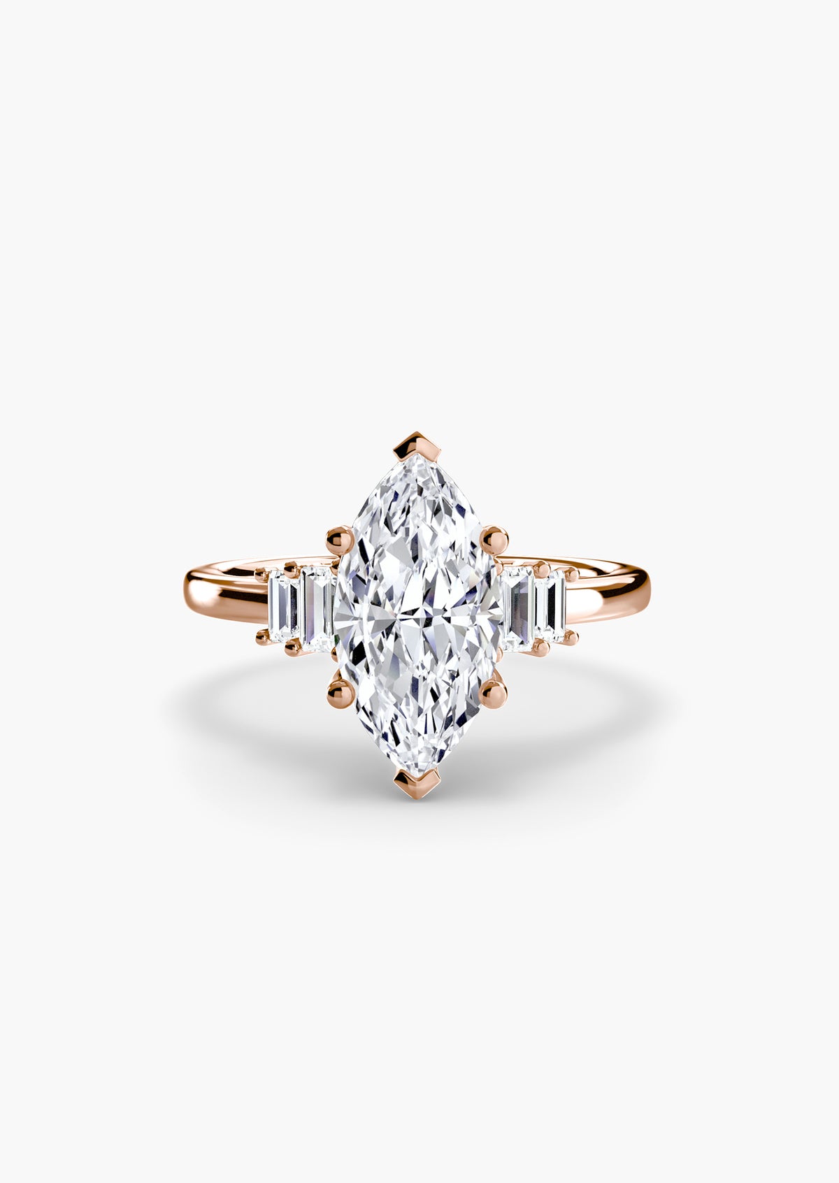 Baguette Accent Solitaire