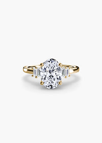 Baguette Accent Solitaire