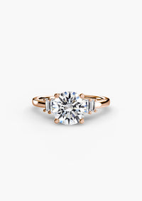 Baguette Accent Solitaire