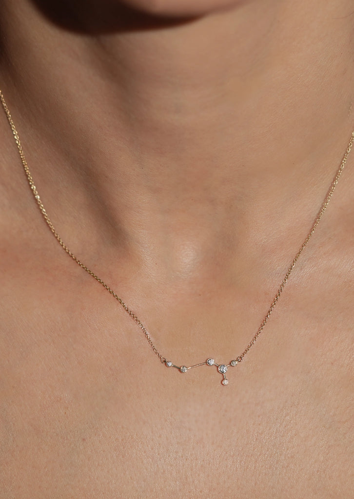 Taurus Zodiac Necklace