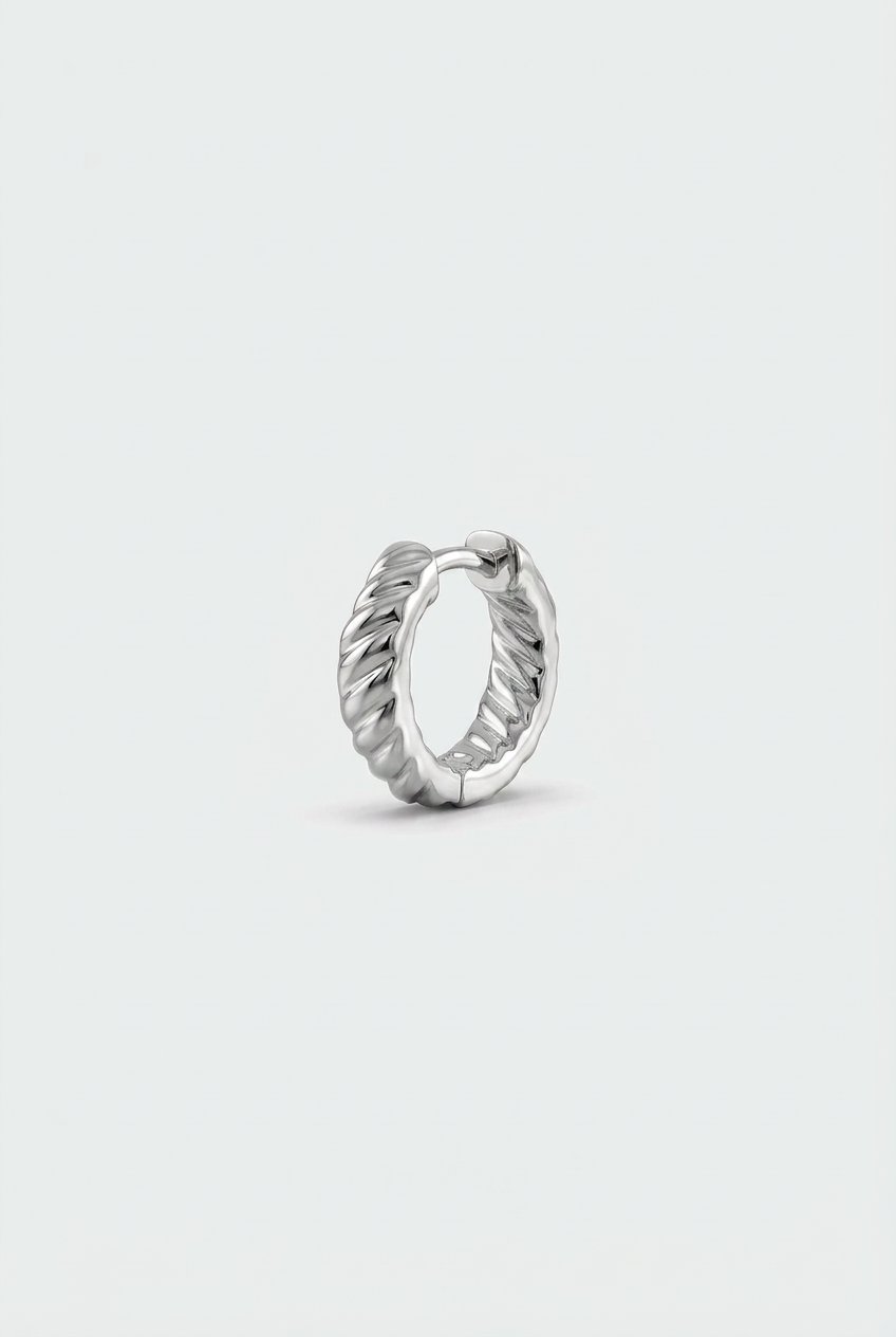 Coil Huggie Hoop