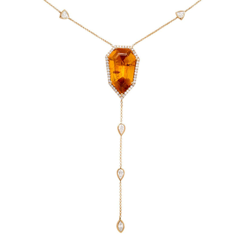 Amber Lariat Necklace | 5.7GMS 8.9CTW - Porter Lyons