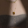 Amber Lariat Necklace | 5.7GMS 8.9CTW