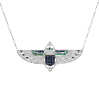 Deco Scarab Necklace