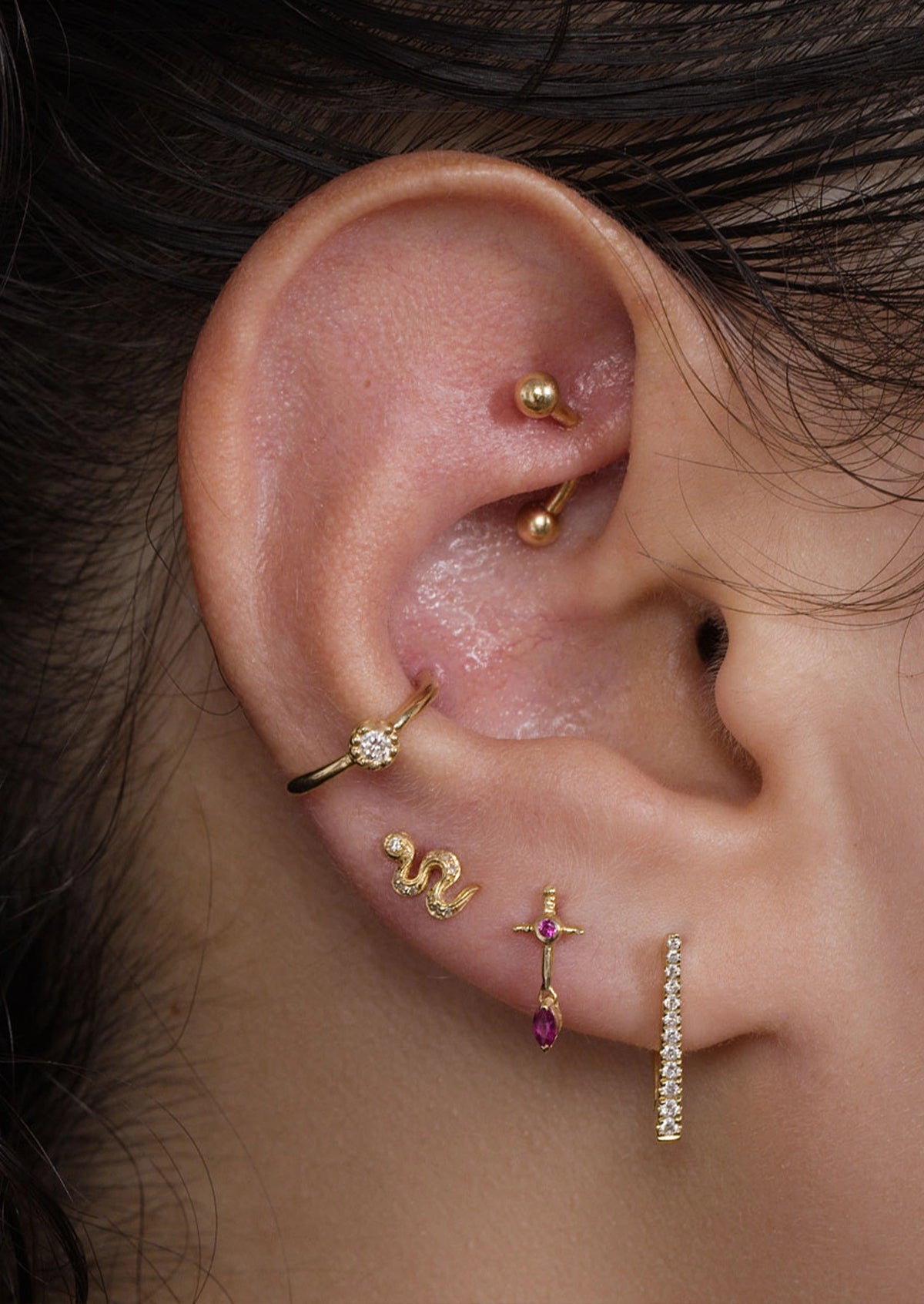 Gold Rook Barbell | Single