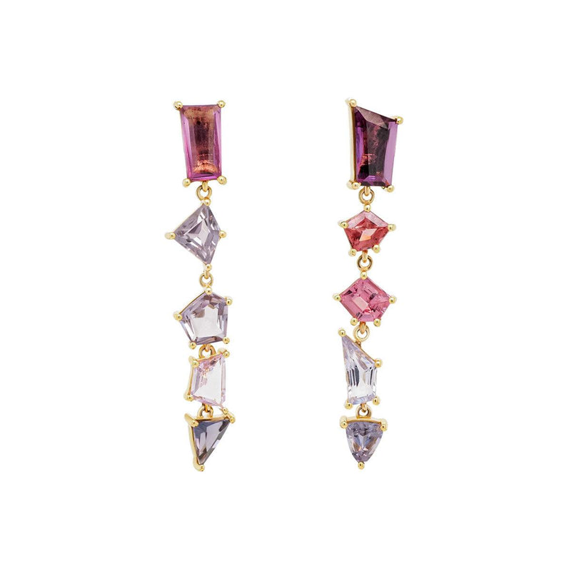 Coffin Spinel Earrings | 3.80GMS 6.38TCW - Porter Lyons