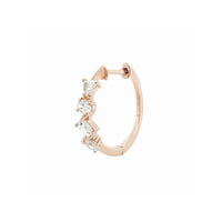 Confetti Diamond Hoop | Single