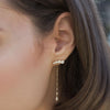 Diamond Crawler Earring | .7GMS .37CT | Single