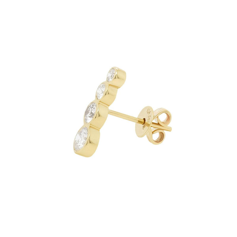 Diamond Crawler Earring | .7GMS .37CT | Single - Porter Lyons