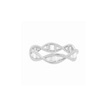 Double Helix Eternity Ring | 4.5GMS .55CT