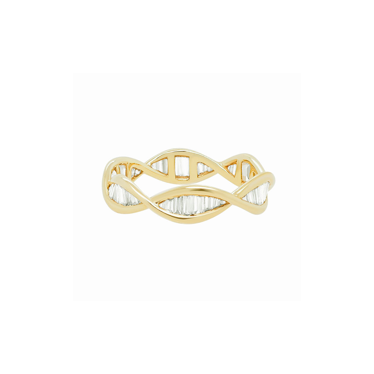 Double Helix Eternity Ring | 4.5GMS .55CT