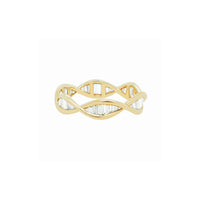 Double Helix Eternity Ring | 4.5GMS .55CT