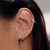 Double Diamond Chain Earring | .5GMS .07CT | Single - Porter Lyons