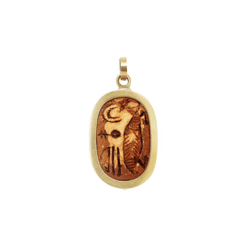 Relic Scarab Pendant Charm