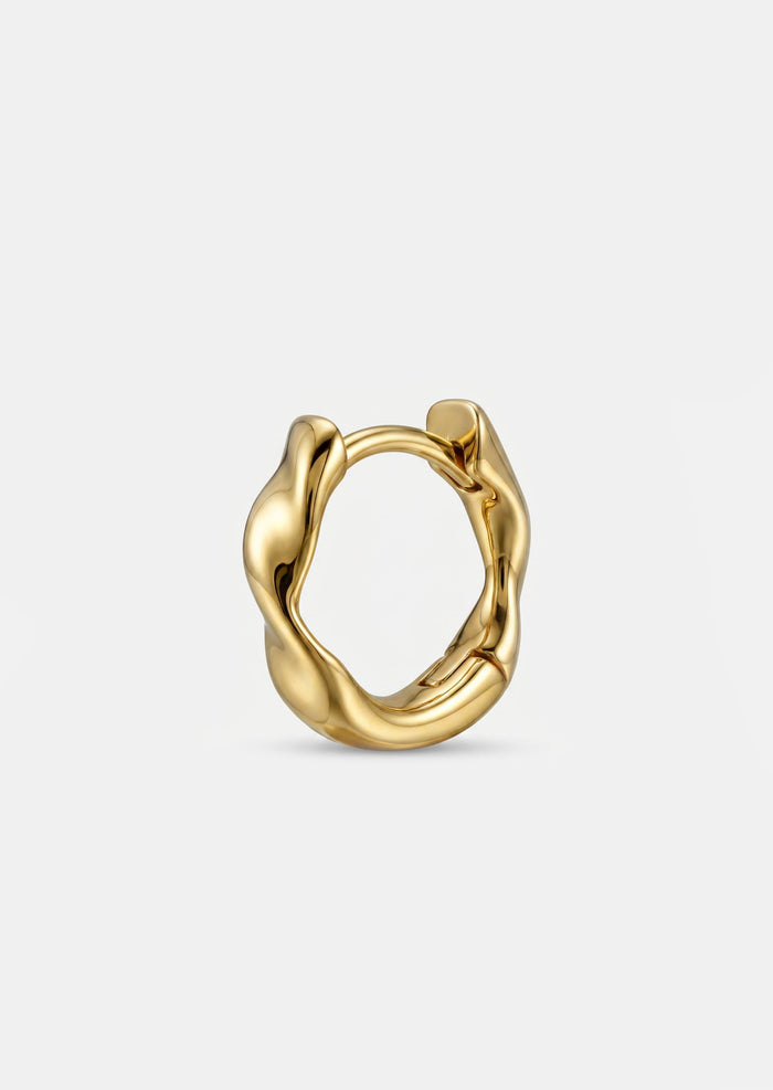 French Twist Huggie Hoop