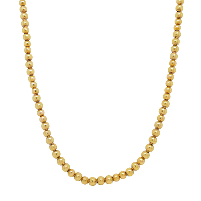 Gold Ball Chain Necklace | 13GMS