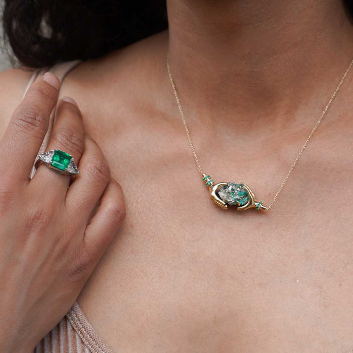 Kryptonite Necklace | 4.5GMS 11.87CTW | Small
