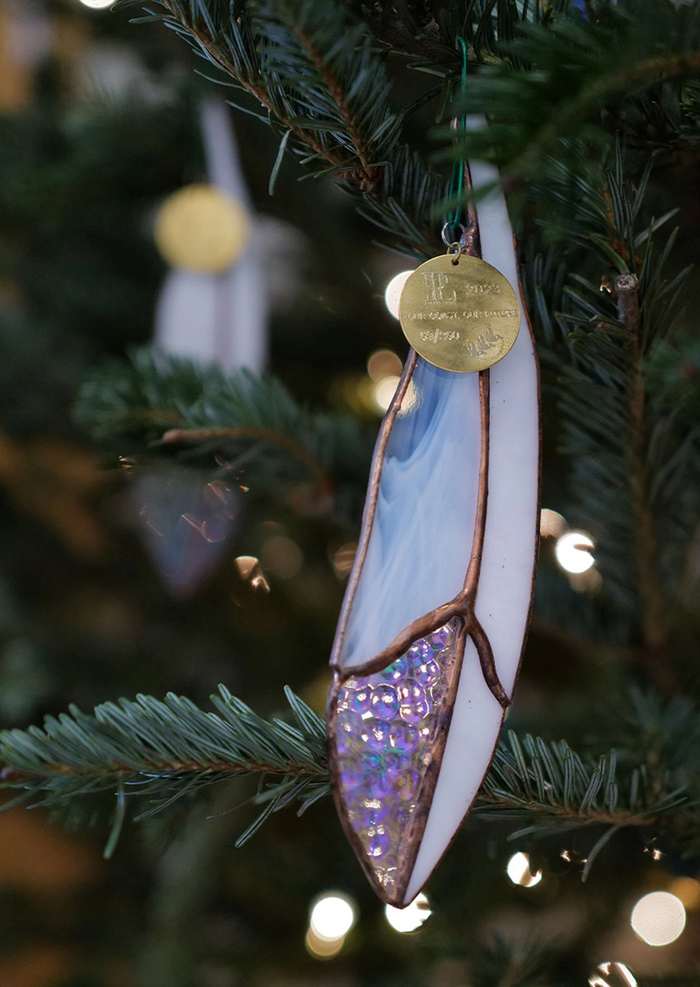 "Birds of Louisiana" Glass Ornament