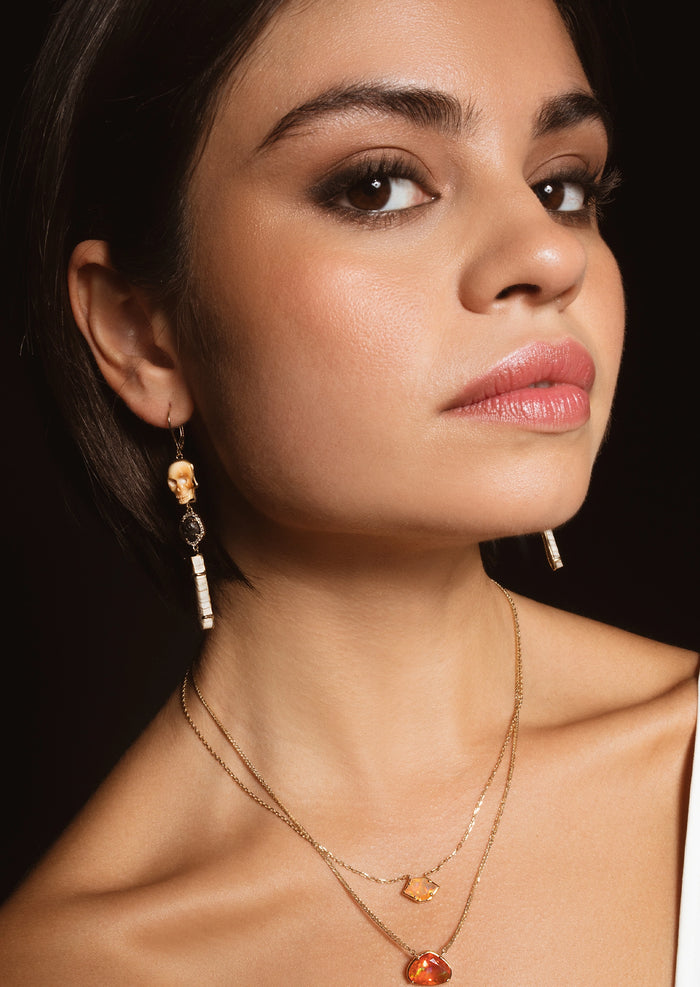 Shadow Flame Earrings