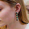 Sanctuary Malachite Earrings | 3.7GMS 7.04CTW