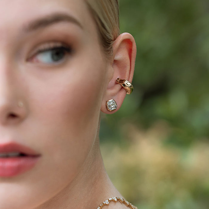 Nile Crocodile Ear Cuff | Single