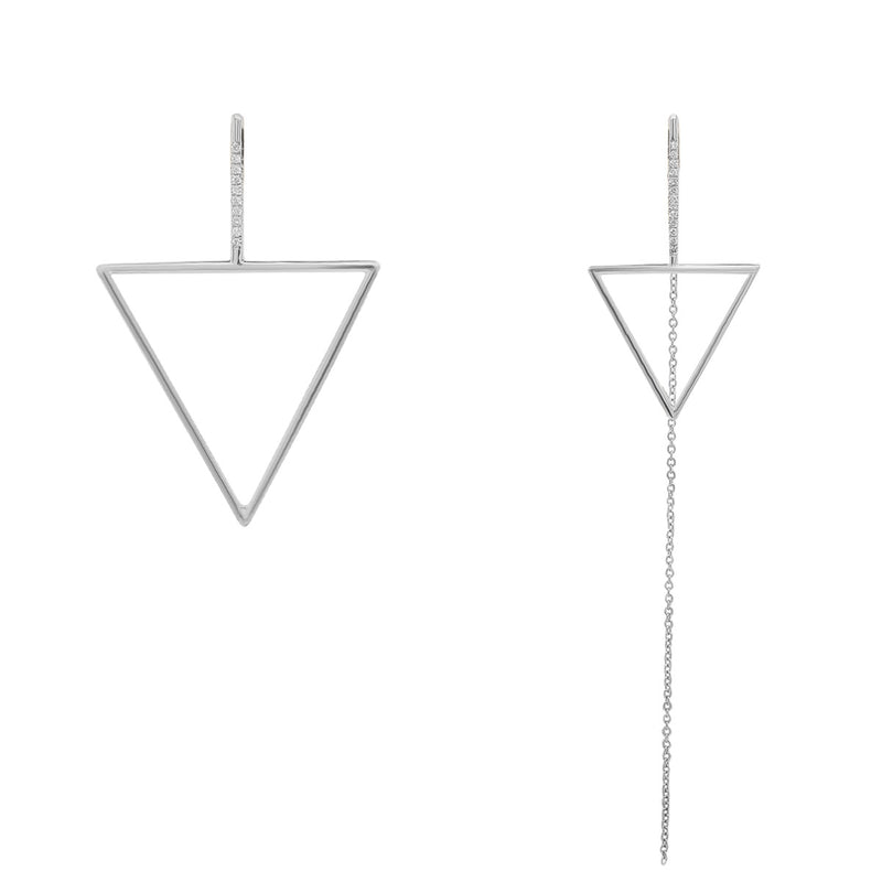 Mystic Pyramid Earrings