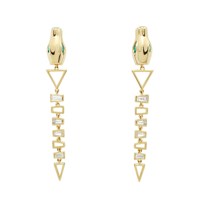 Nile Baguette Earrings