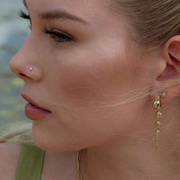 Nile Crocodile Earrings
