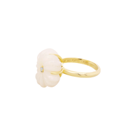 Lotus Flower Ring | Opal