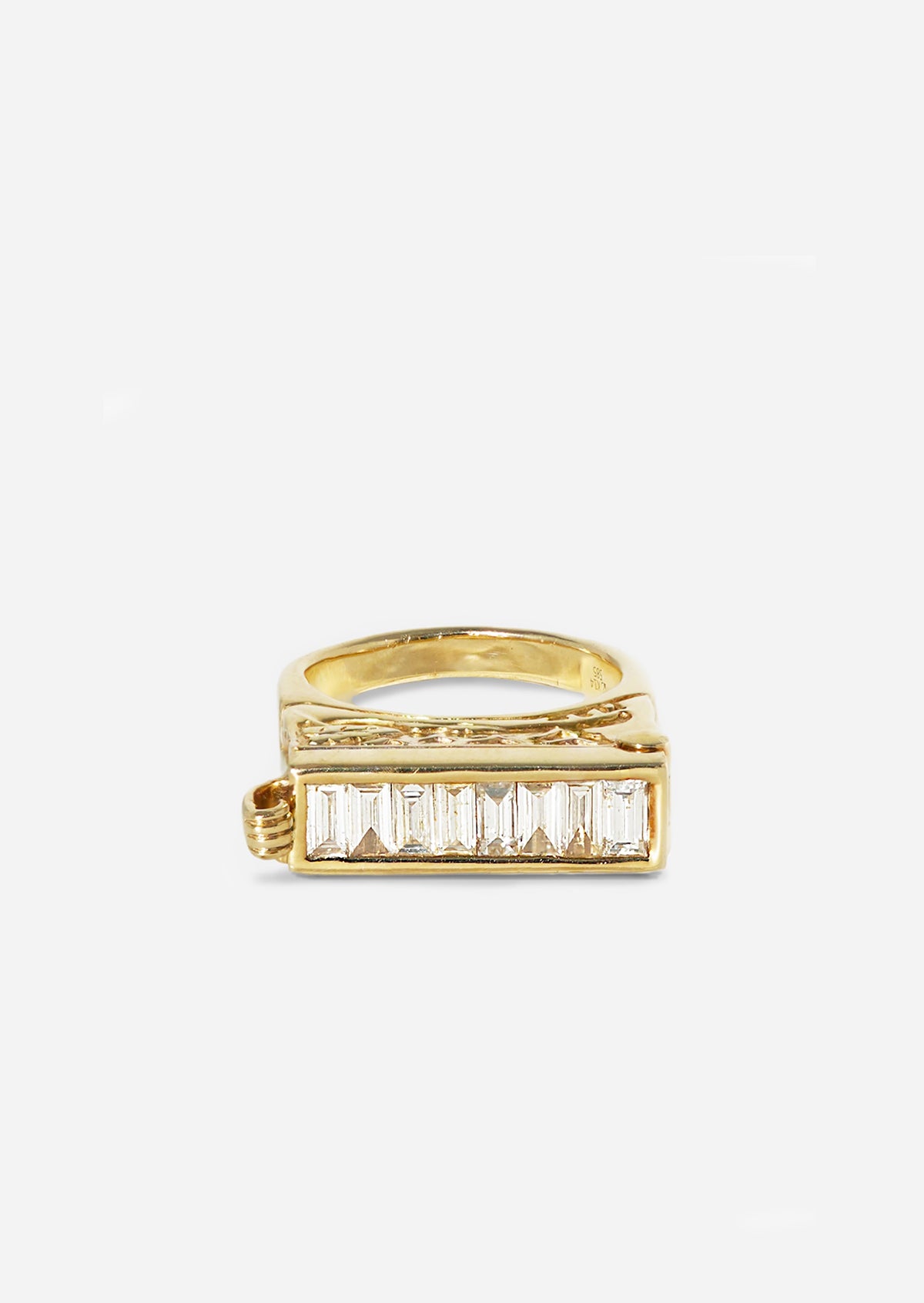 Cypress Poison Ring - Diamond Baguette