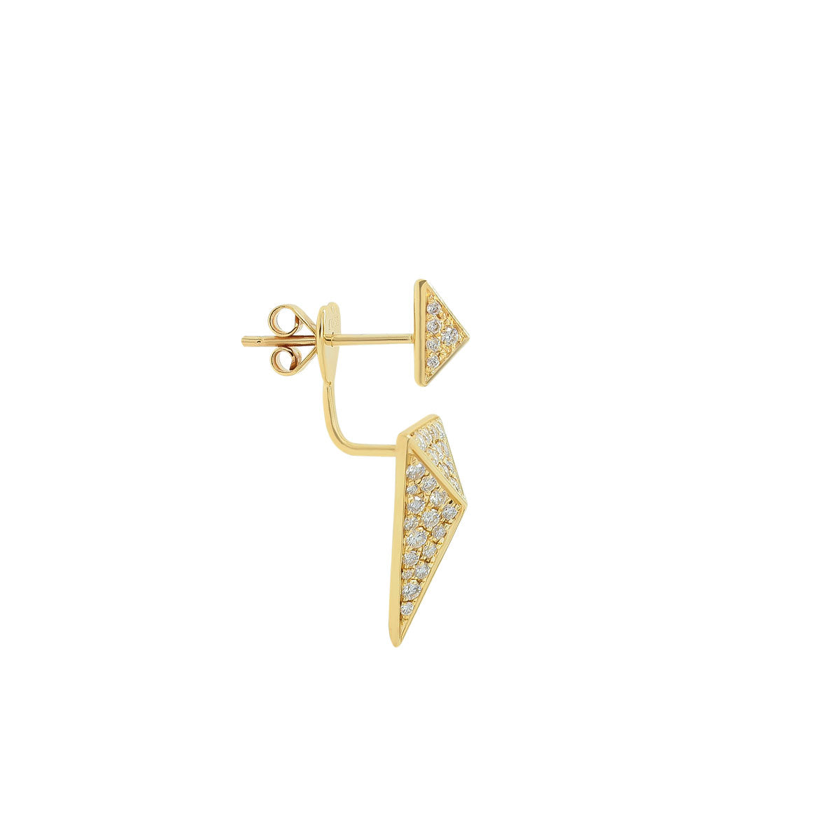 Pyramid Dagger Earring | Single