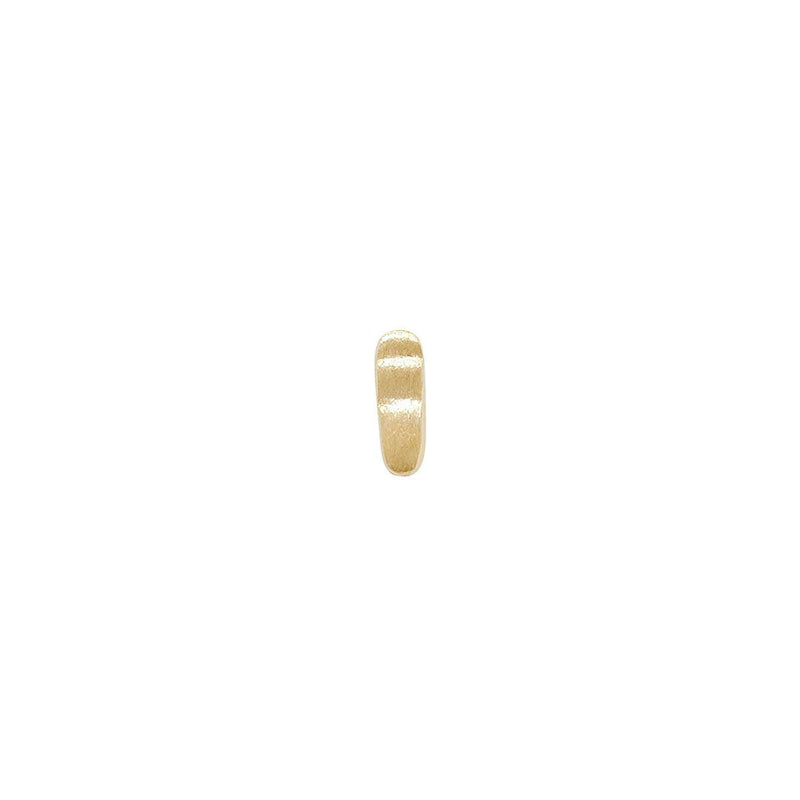 Ripple Gold Bar Threaded Flat Back | .40GMS | Single - Porter Lyons