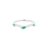Ripple Ring – Emerald | 1.50GMS .20CT