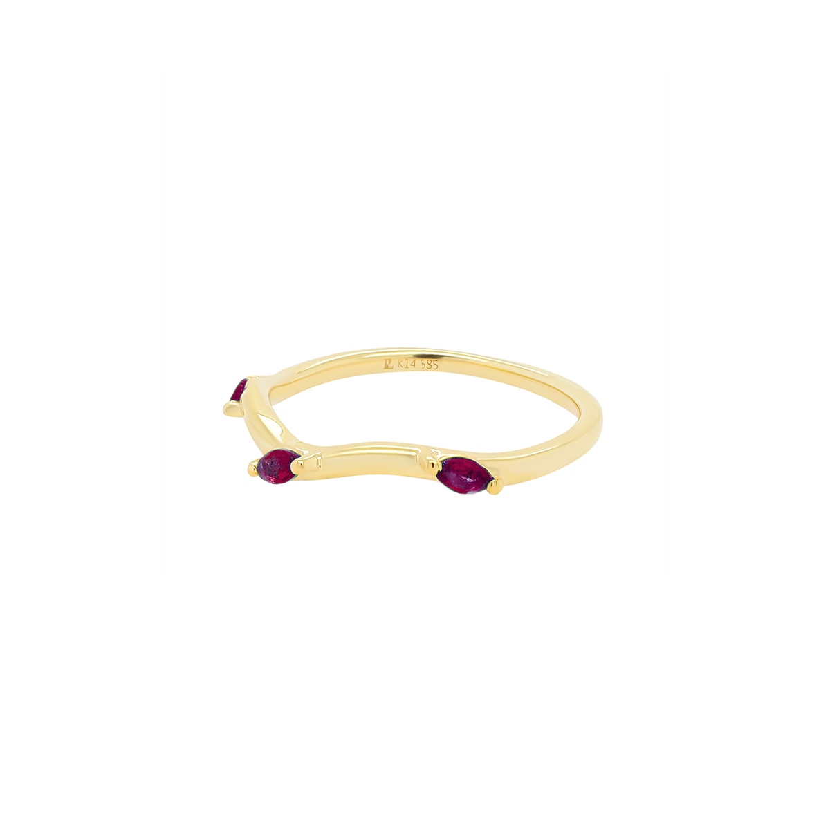 Ripple Ring – Ruby | 1.50GMS .20CT