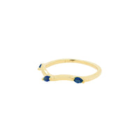 Ripple Ring - Sapphire | 1.50GMS .20CT