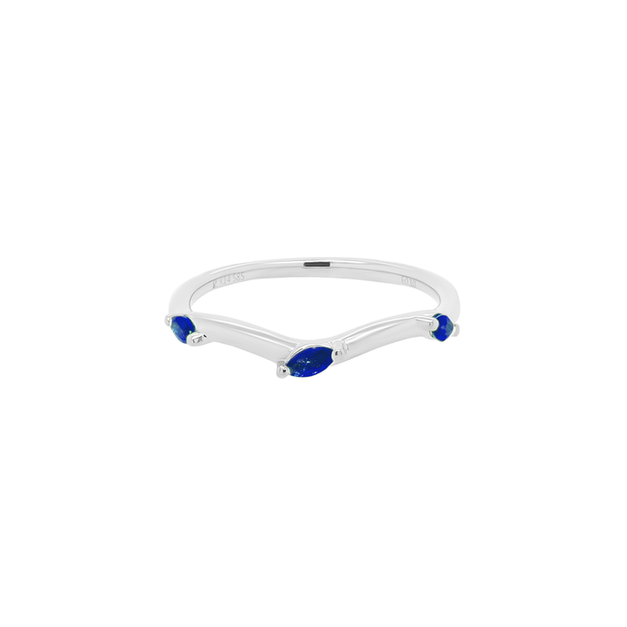 Ripple Ring - Sapphire | 1.50GMS .20CT