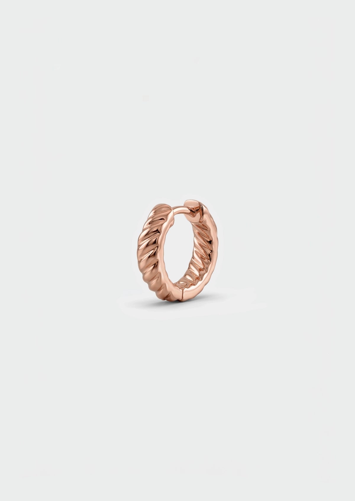 Coil Huggie Hoop