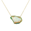 Sacred Opal Emerald Necklace | 3.20GMS 14.28TCW - Porter Lyons