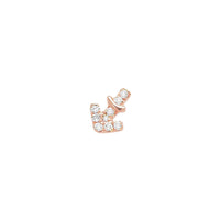 Sagittarius Threaded Flat Back Earring | .50GMS .04CT - Porter Lyons