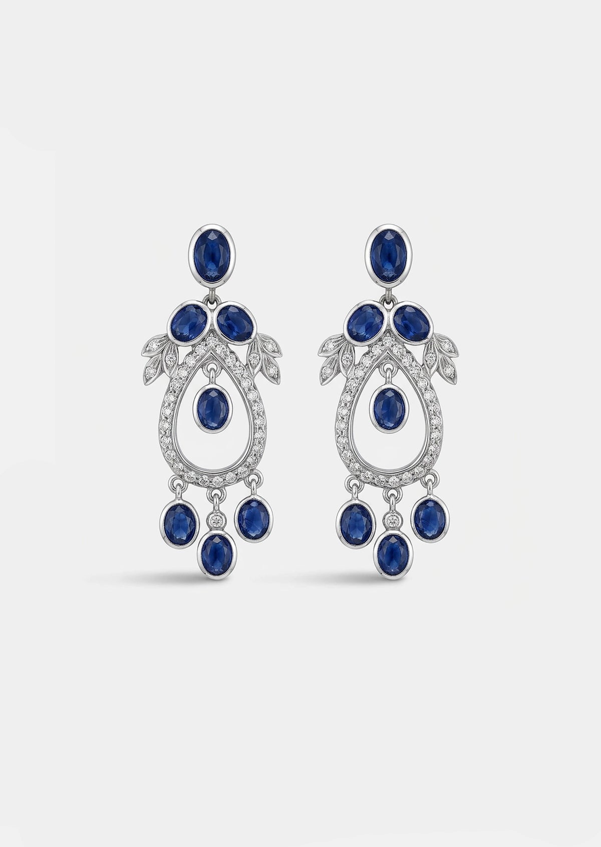 Midnight Magnola Earrings