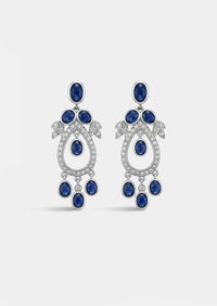 Midnight Magnola Earrings