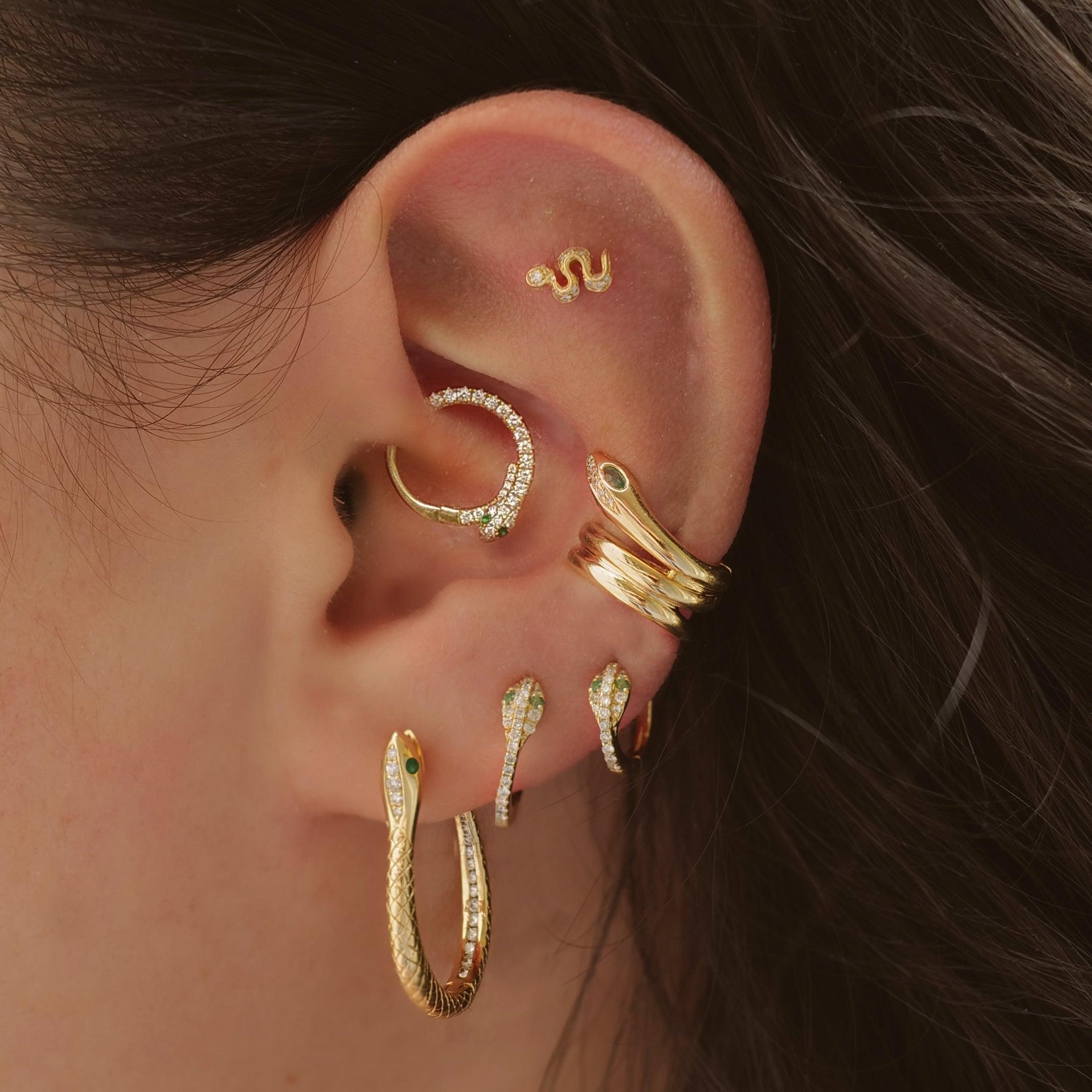h´eres heres ICE EAR CUFF 501-