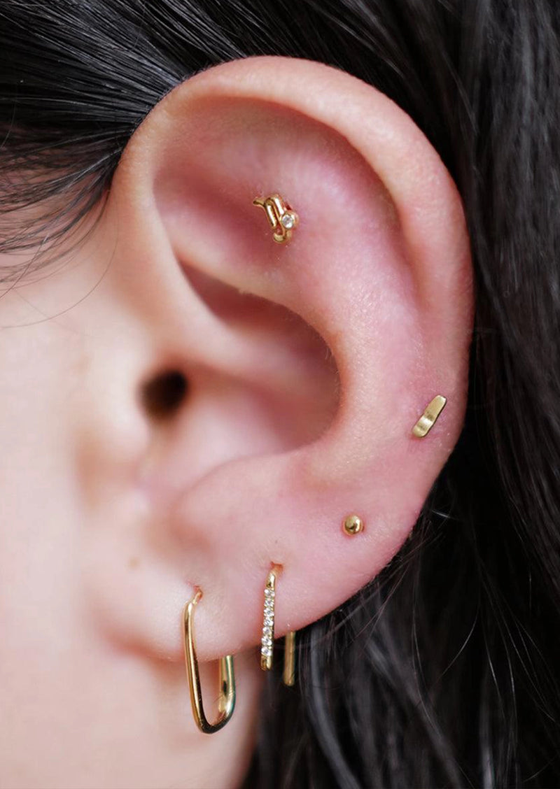 Staple Open Hoop | Single