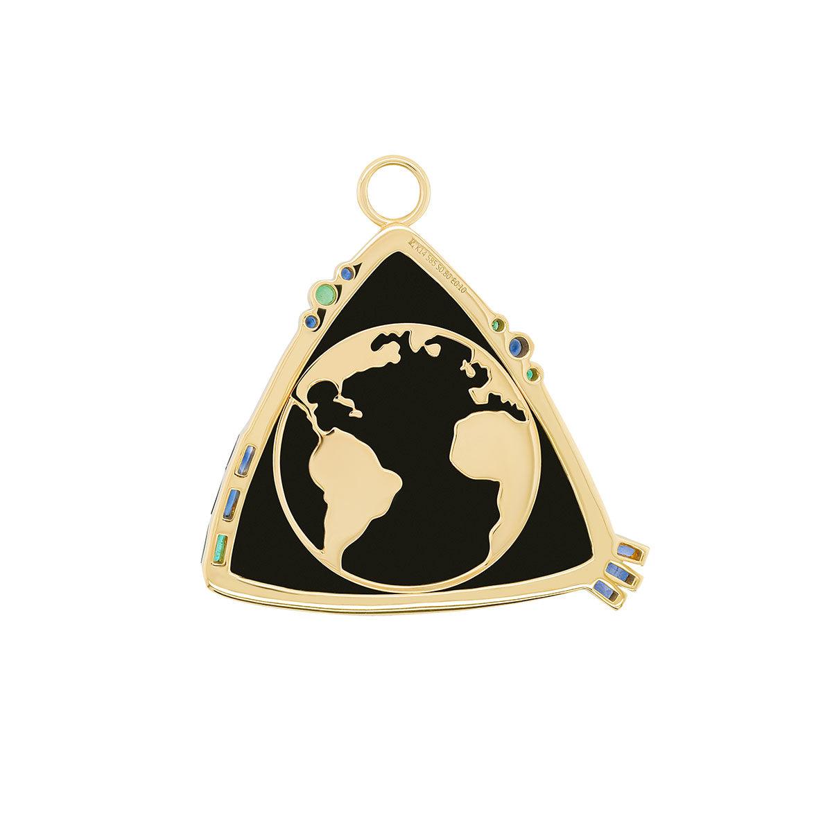 The World Pendant Charm | 8.00GMS 1.00TCW - Porter Lyons