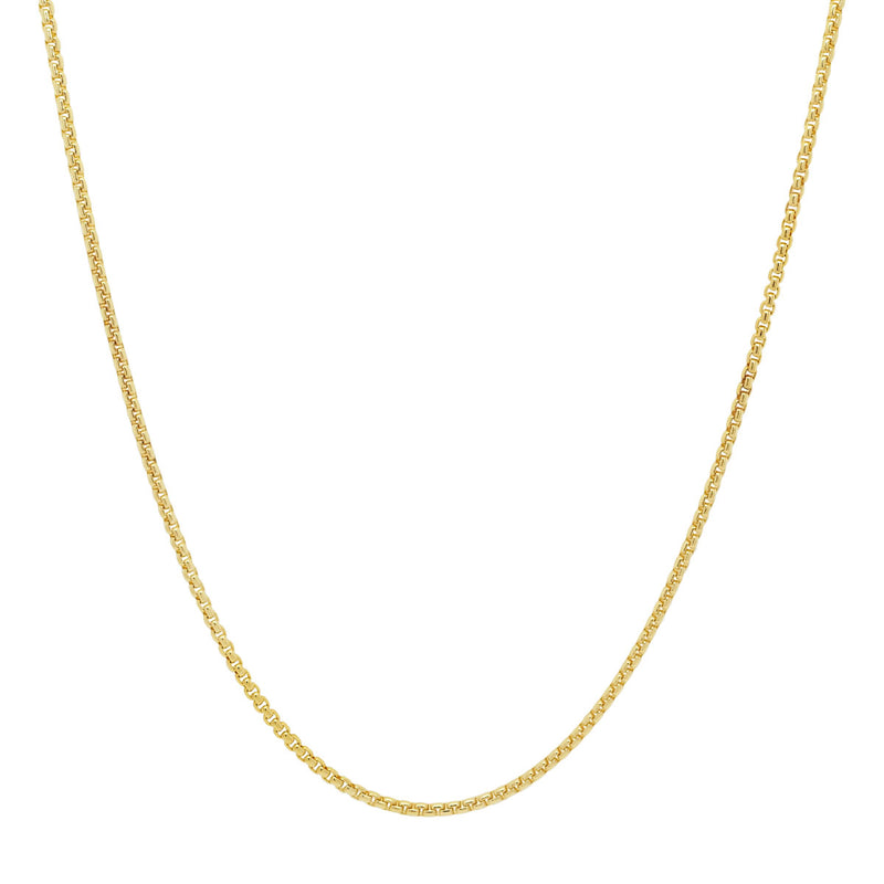 1.6MM Box Chain Necklace | 6.17GMS
