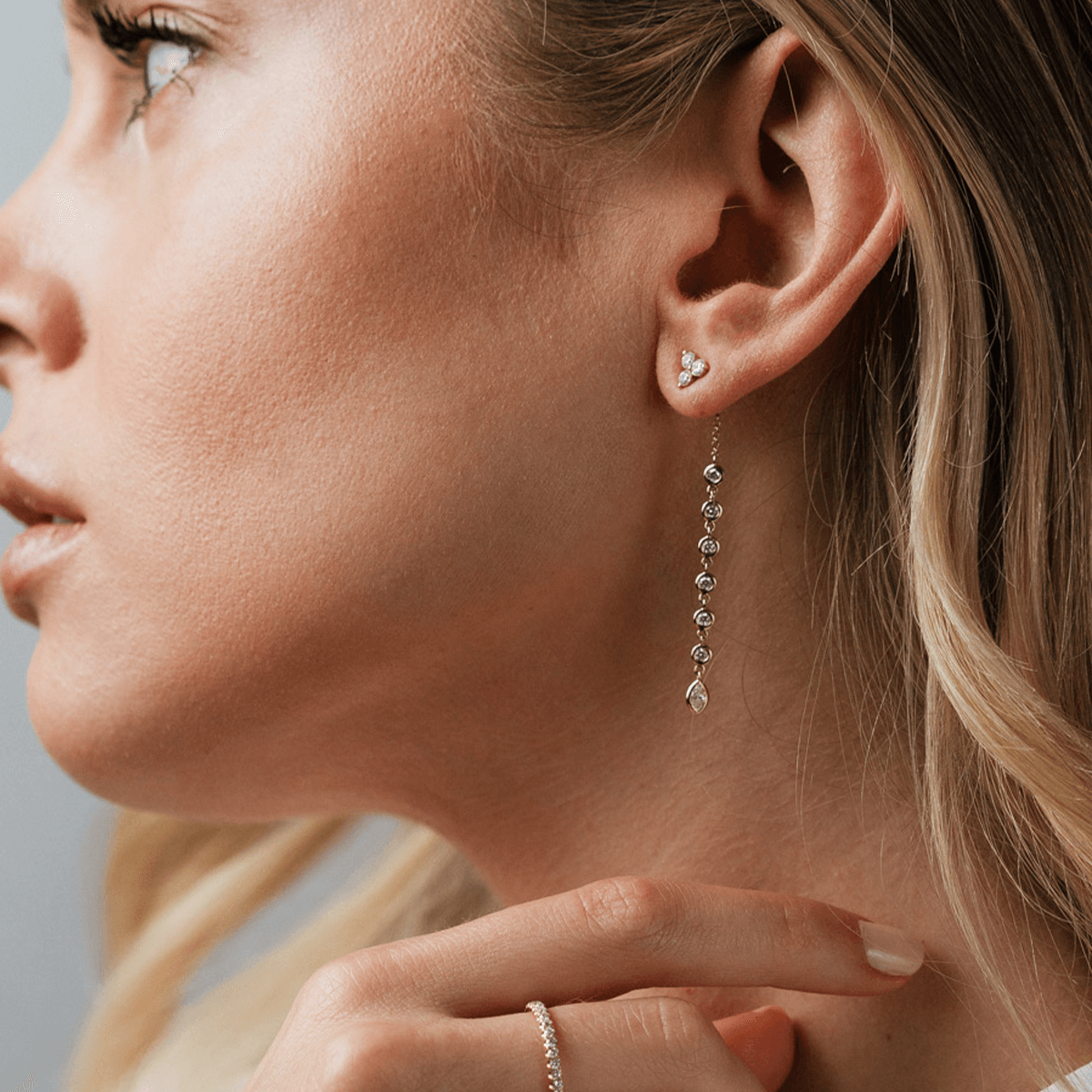 Diamond 2025 ear jacket