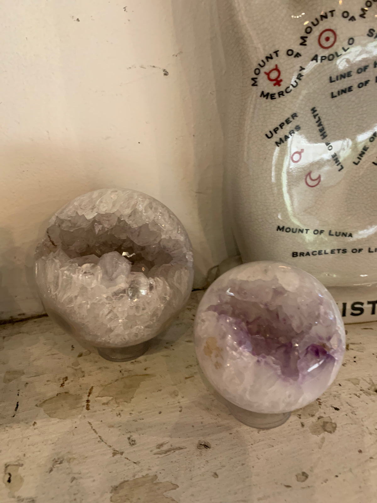 Amethyst Witch's Ball - Porter Lyons
