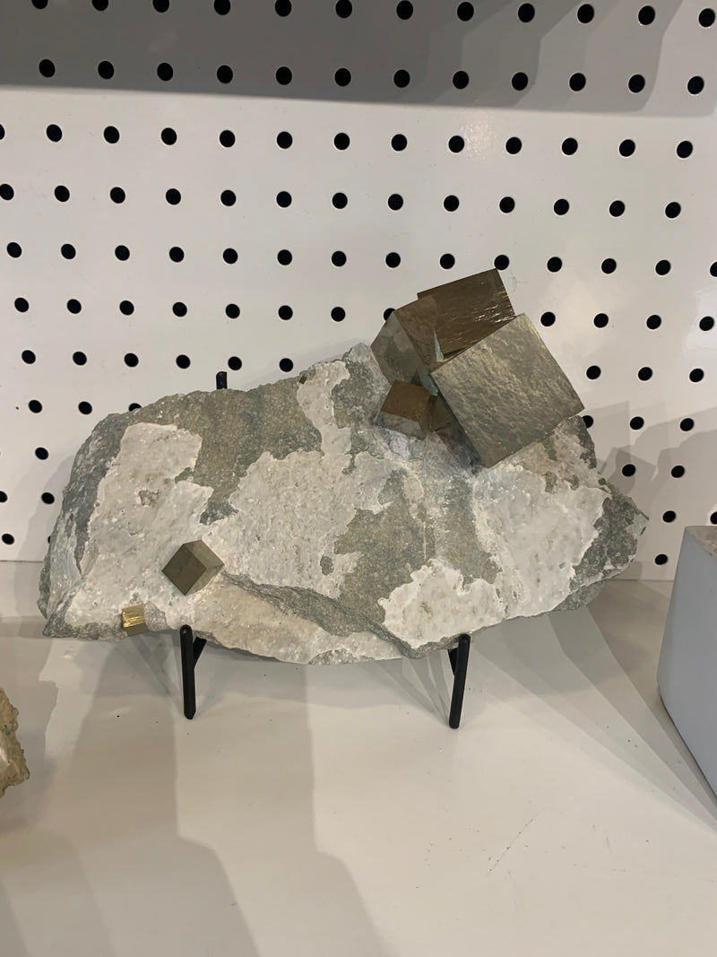 Pyrite Cube Specimen - Porter Lyons