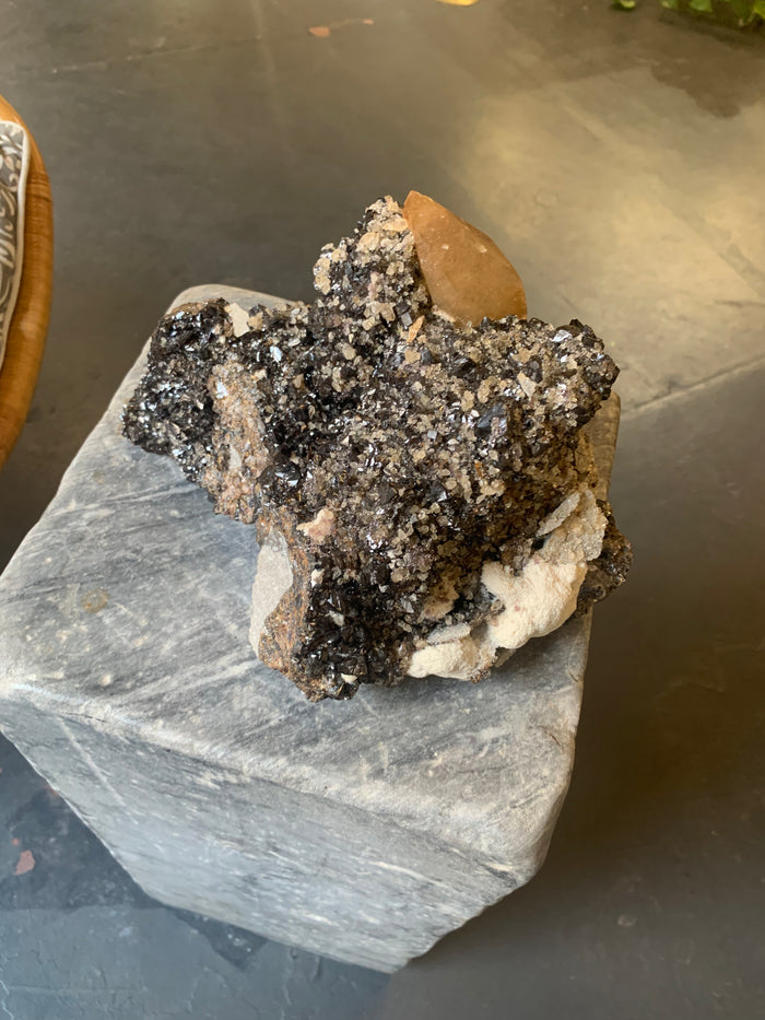 Sphalerite Calcite - Porter Lyons